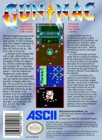 Gun Nac Famicom  box art